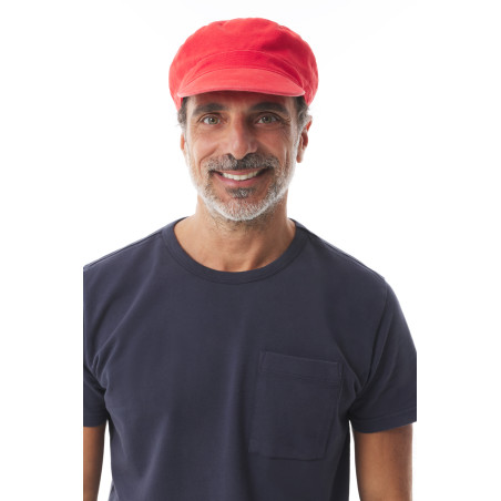 Red Breton sailor's cap | Mousqueton