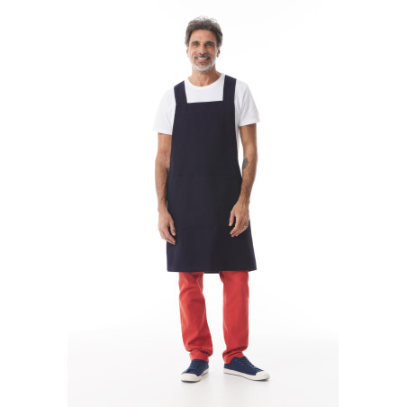 Tablier japonais bleu marine | Mousqueton