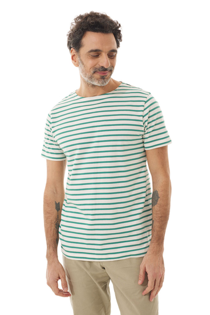 BATELIG BICOLORE ECRU - JADE