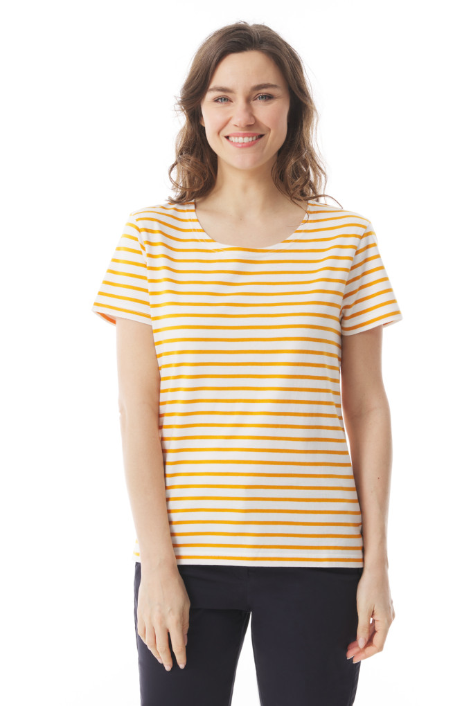 KAELIA BICOLORE ECRU - SAFRAN