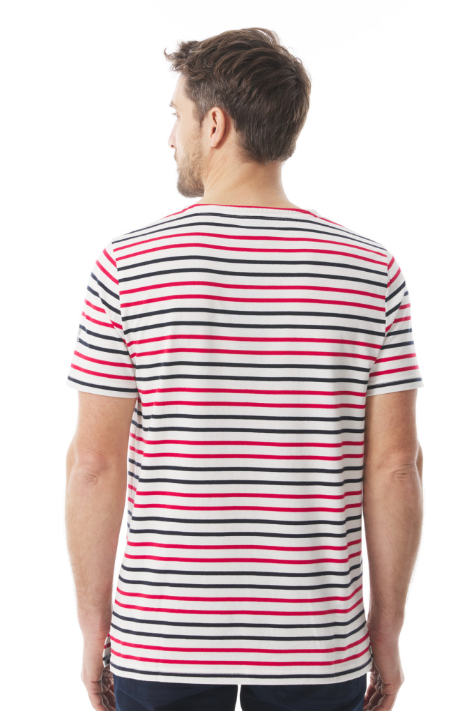 BATELIG MULTICOLORE ECRU - MARINE - CHILI