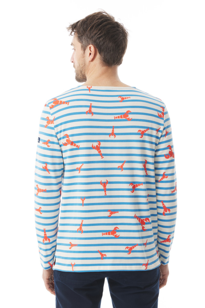 MARIO LOBSTER BICOLORE ECRU - BLEUET