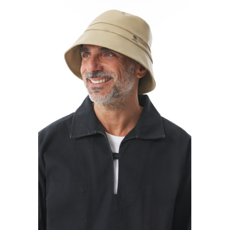 Beige sand mixed rain hat | Mousqueton