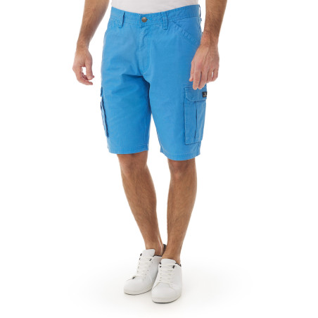 Bermuda cargo Homme bleu ciel | Mousqueton
