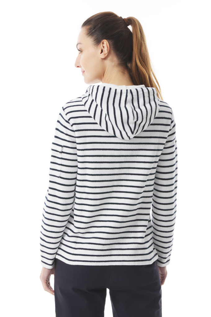 MAOGAD BICOLORE BLANC - MARINE