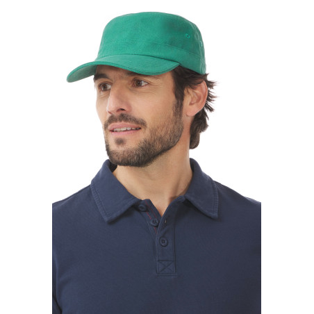 Casquette de marin réglable vert jade | Mousqueton