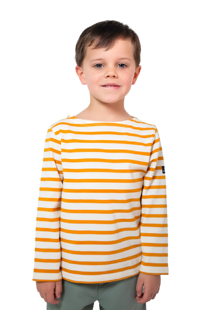 MARIO KID BICOLORE ECRU - SAFRAN