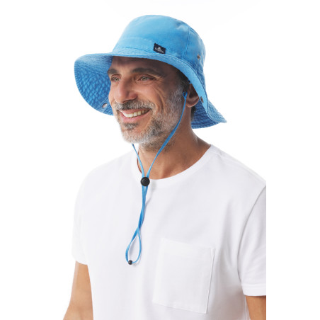 Sky Blue Adult Safari Hat | Mousqueton