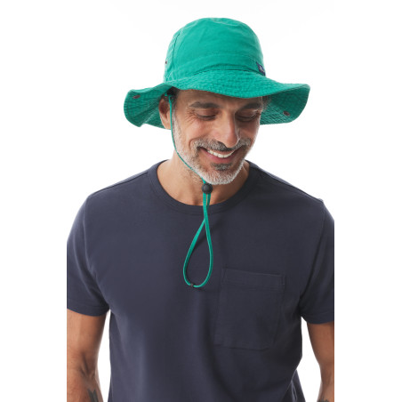Jade green Adult Safari Hat | Mousqueton