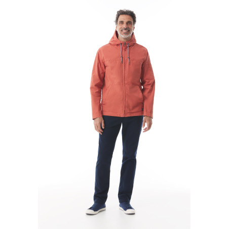 Men's orange tile adjustable-fit Jacket | Mousqueton