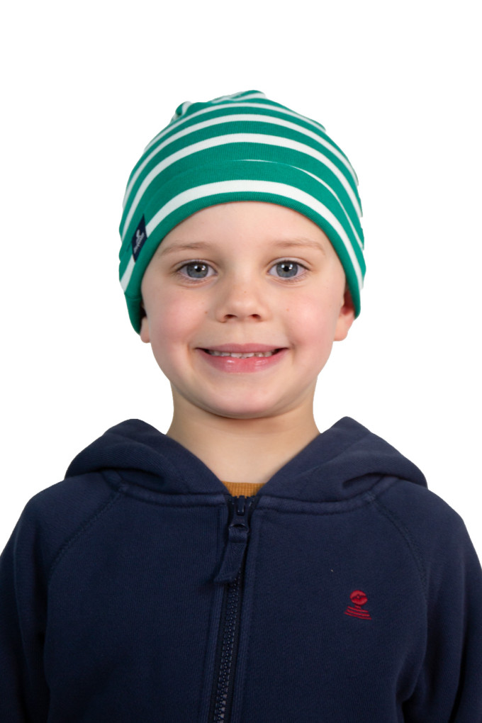 MIMI KID BICOLORE JADE - ECRU