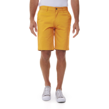 Bermuda shorts for men in orange-yellow | Mousqueton