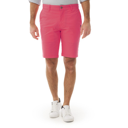 Bermuda shorts for men in pink | Mousqueton