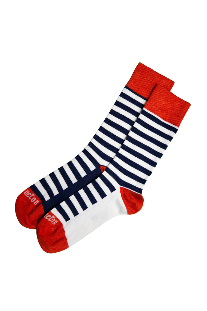 LOEROU PONE ECRU - MARINE