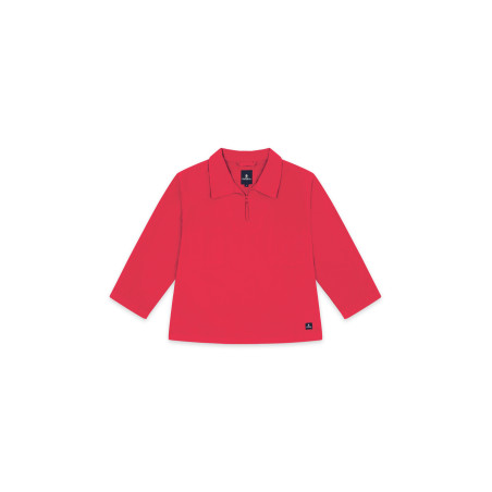 Vareuse en toile rouge vif enfant | Mousqueton