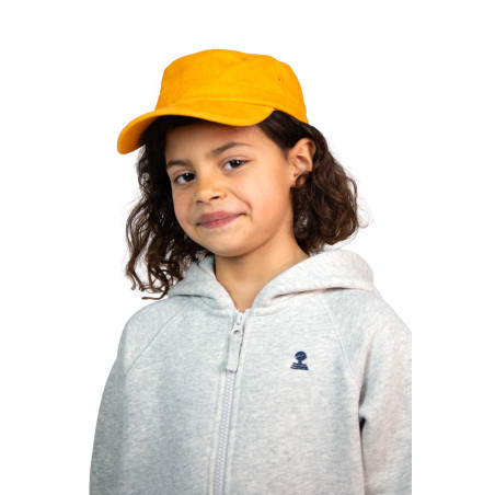 Casquette enfant style marin jaune orangé | Mousqueton
