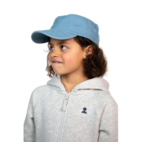 Casquette enfant style marin bleu provençal | Mousqueton