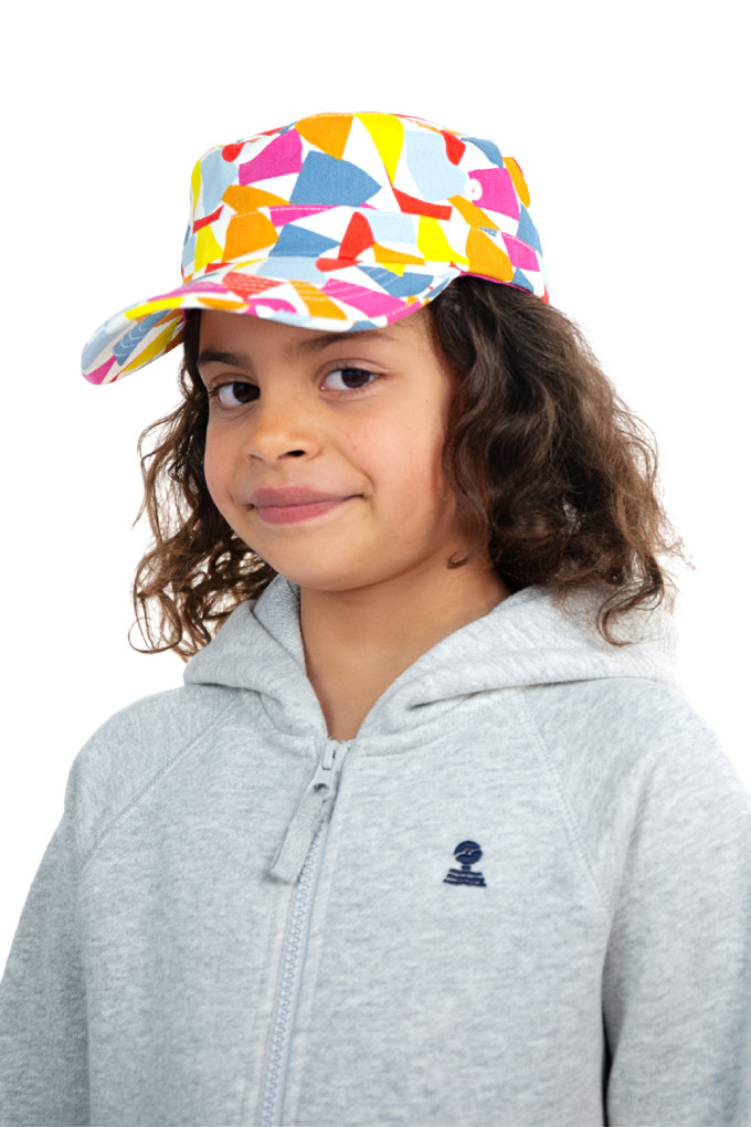 BRIEC KID PRINT-S FANION ECRU - TULIPE