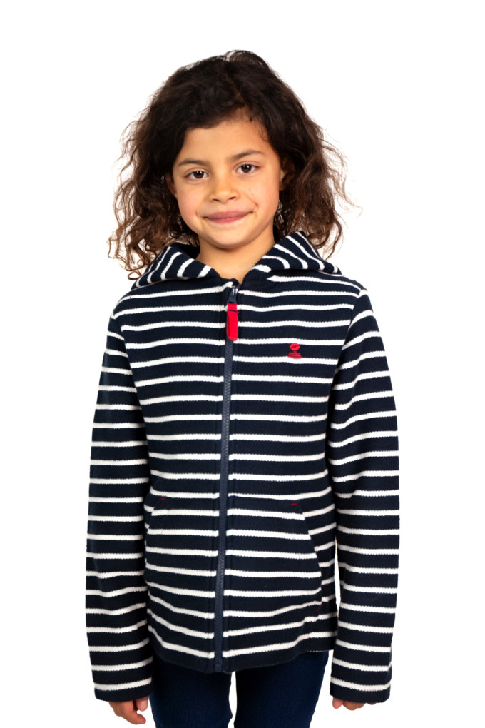 MAOGAD KID BICOLORE MARINE - BLANC