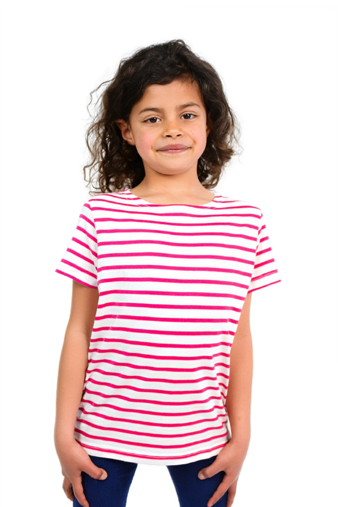 BATELIG KID BICOLORE ECRU - TULIPE