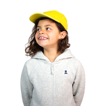 Casquette enfant style marin jaune miel | Mousqueton
