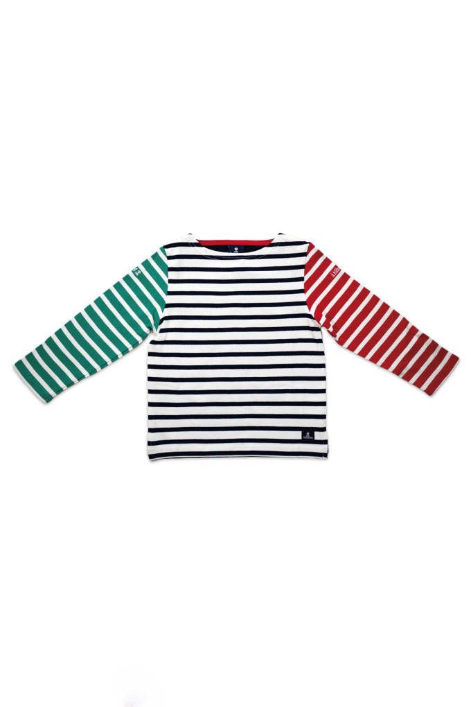 MARIO KID PONE BATRI ECRU - MARINE