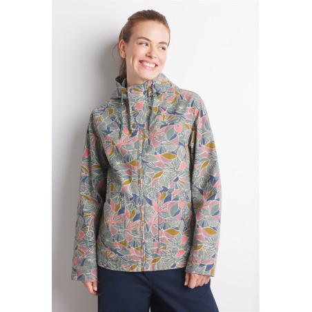 Veste à capuche verte kaki femme | Mousqueton