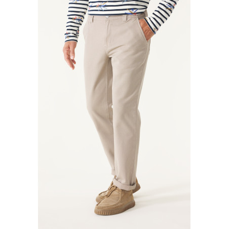 Pantalon en toile homme gris pierre | Mousqueton