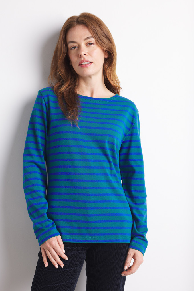 MARINELLA BICOLORE EMERAUDE - COBALT