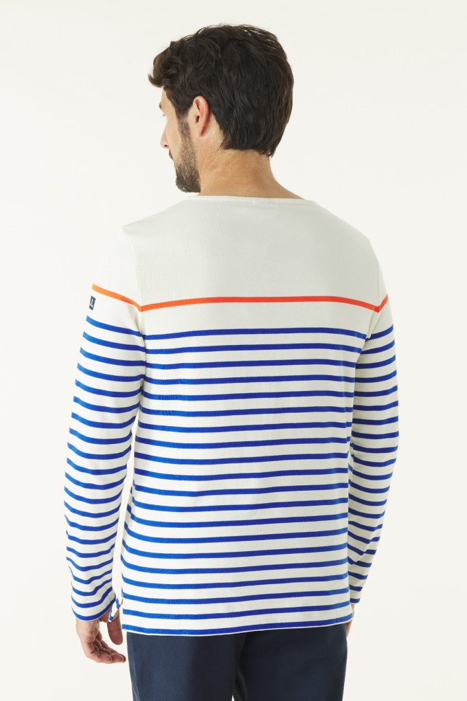 MARIO SPECIAL ECRU-COBALT-FEU