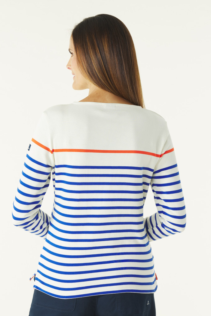 MARINELLA SPECIAL ECRU-COBALT-FEU