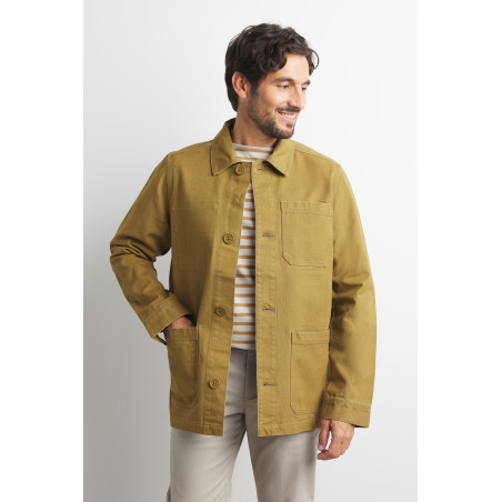 Men's work jacket bronze brown | Mousqueton