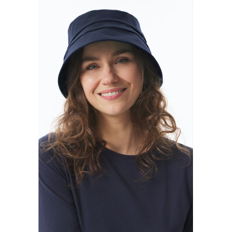 Bob de pluie mixte bleu marine | Mousqueton