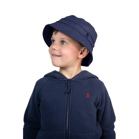 Navy blue children's rain hat | Mousqueton