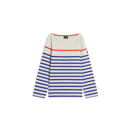 Marinière enfant MARIO multicolore bleu cobalt et rouge | Mousqueton