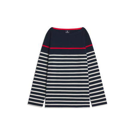 Marinière enfant MARIO multicolore bleu marine et rouge | Mousqueton