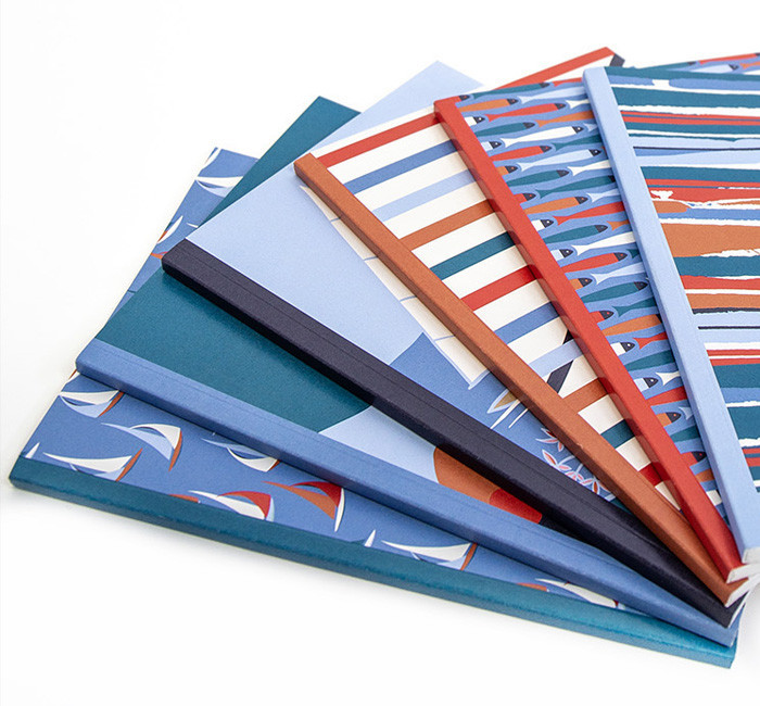 Éventails de carnets de notes papier Mousqueton