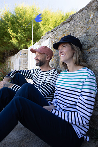 photo duo marinière Marius & Marinette