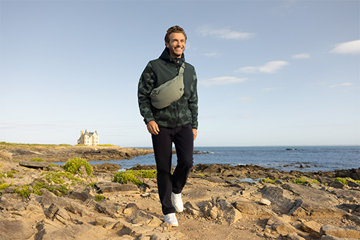 La polaire homme couleur vert kaki