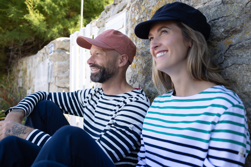 déclinaison de marinières de toutes les couleurs