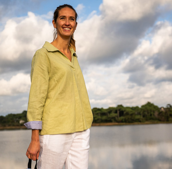 Une blouse légère