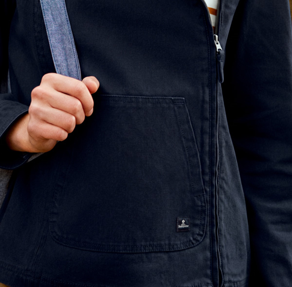 Une veste qui fait évoluer la silhouette sans en rajouter