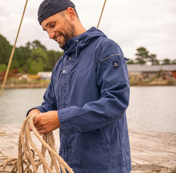 Une veste pensée pour protéger sans rigidité