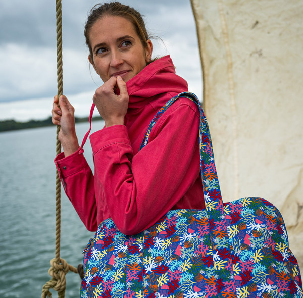 La capuche et sa touche marine