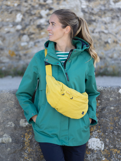 Imperméable sous la pluie !