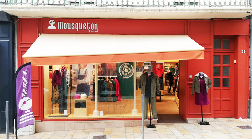 Mousqueton store in Dinard